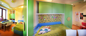 Детская комната (желто-зеленая)